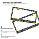 Personalise License Plate Frame for Men Women Car Universal Stainless Steel Accessories D081