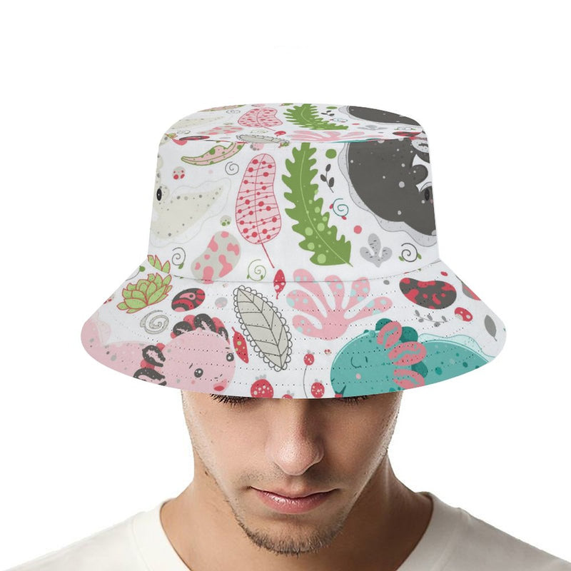 Bucket Hats Fisherman Sun Cap for Women Men H038