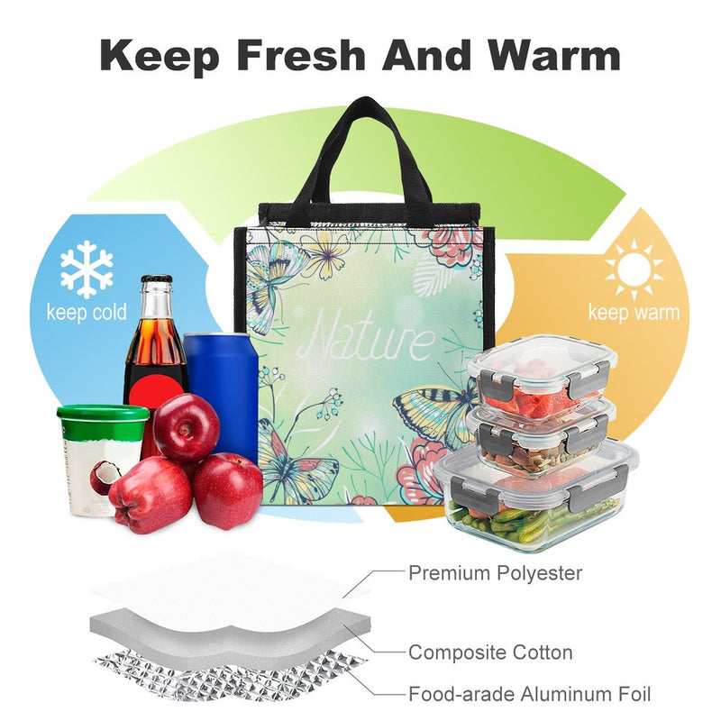 Lunch Bag for Men Women Portable Handbag for Work Picnic L088