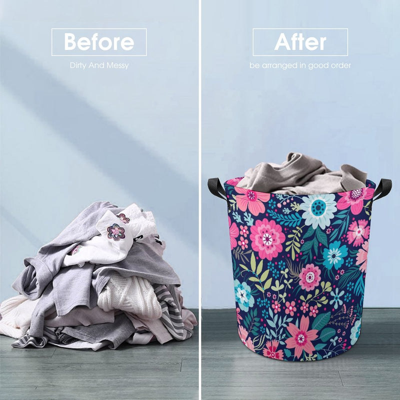 Waterproof Foldable Clothes Laundry Basket B004