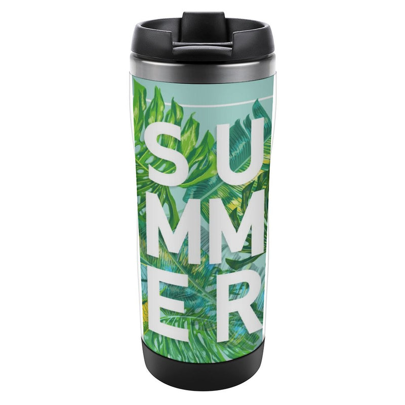 Stainless Steel Tumbler Sport Drink Bottle Travel Mug 380L T022