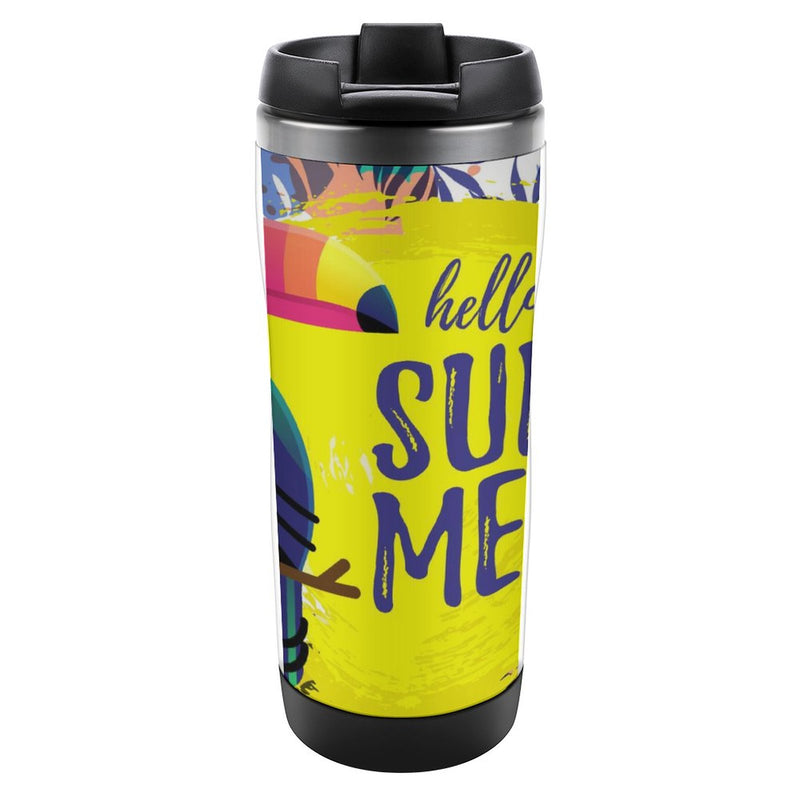 Stainless Steel Tumbler Sport Drink Bottle Travel Mug 380L T017