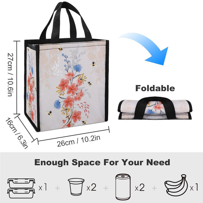 Lunch Bag for Men Women Portable Handbag for Work Picnic L083