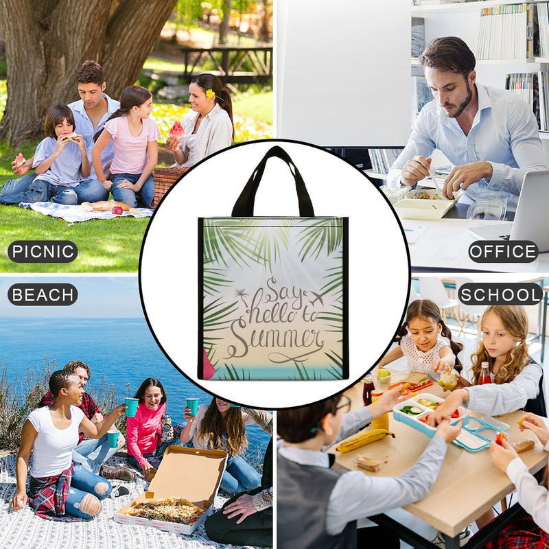 Lunch Bag for Men Women Portable Handbag for Work Picnic L026