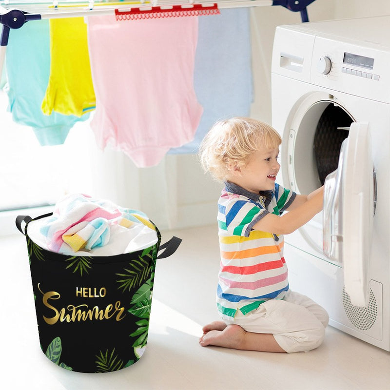 Waterproof Foldable Clothes Laundry Basket B019