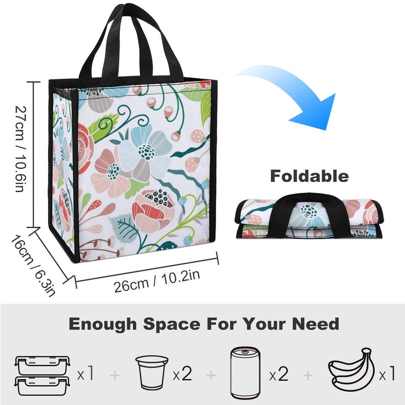 Lunch Bag for Men Women Portable Handbag for Work Picnic L071