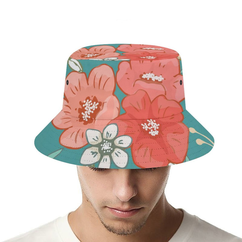 Bucket Hats Fisherman Sun Cap for Women Men H062