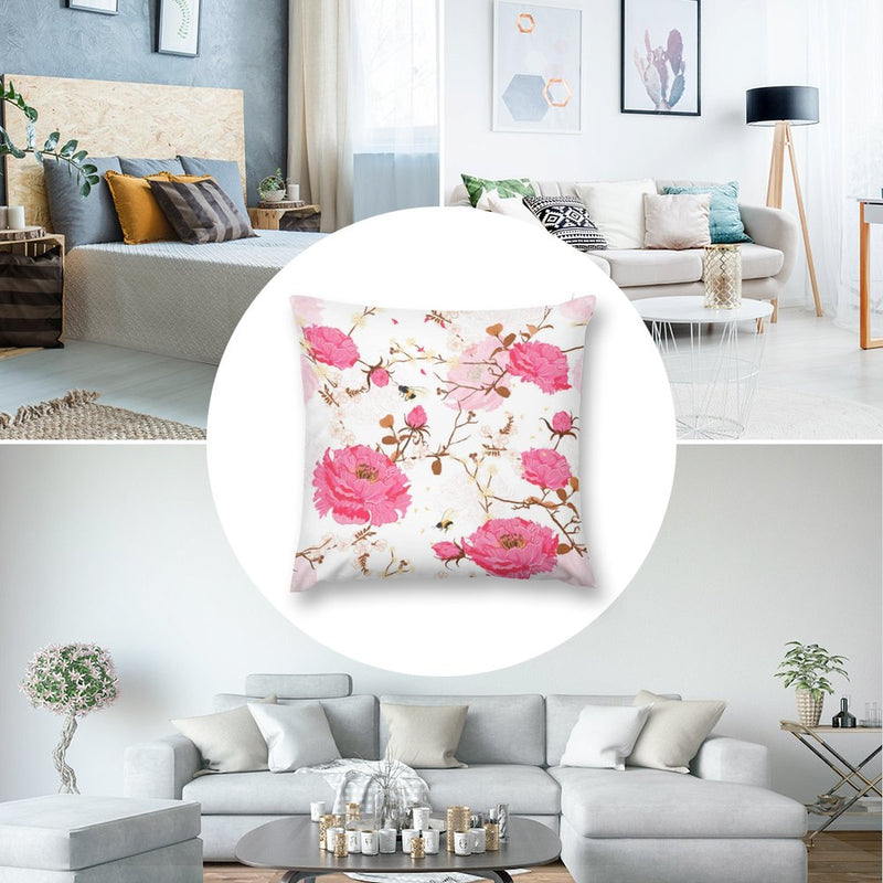 Pillow Case Sofa Throw Cushion Cover Home Decor Pillowcase 18x18 Inch P087