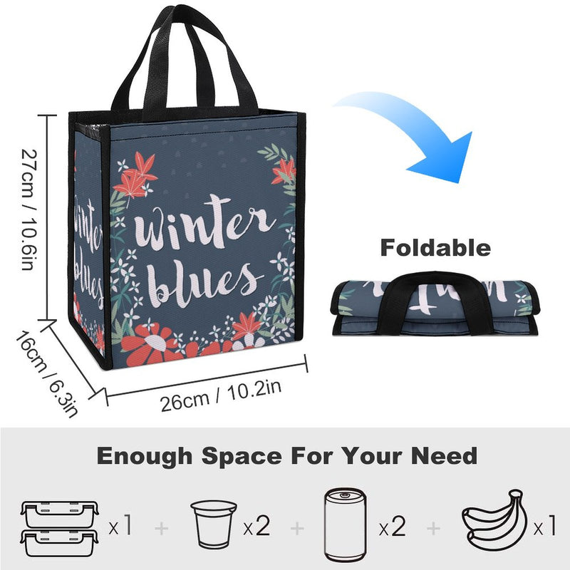 Lunch Bag for Men Women Portable Handbag for Work Picnic L060