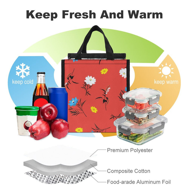 Lunch Bag for Men Women Portable Handbag for Work Picnic L059