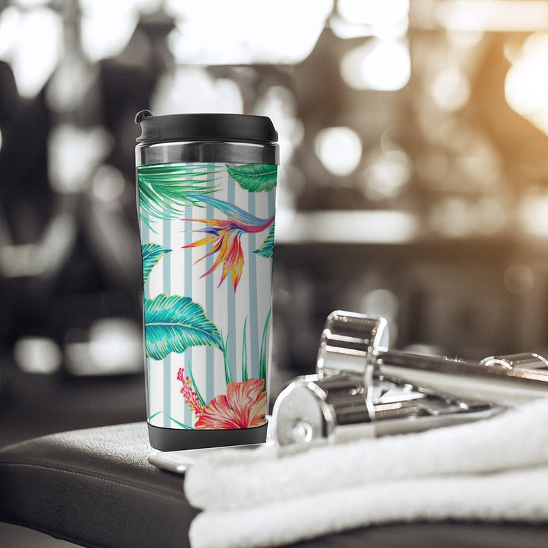 Stainless Steel Tumbler Sport Drink Bottle Travel Mug 380L T050