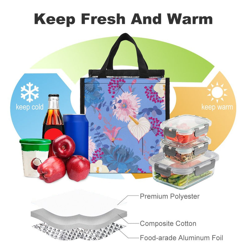 Lunch Bag for Men Women Portable Handbag for Work Picnic L053