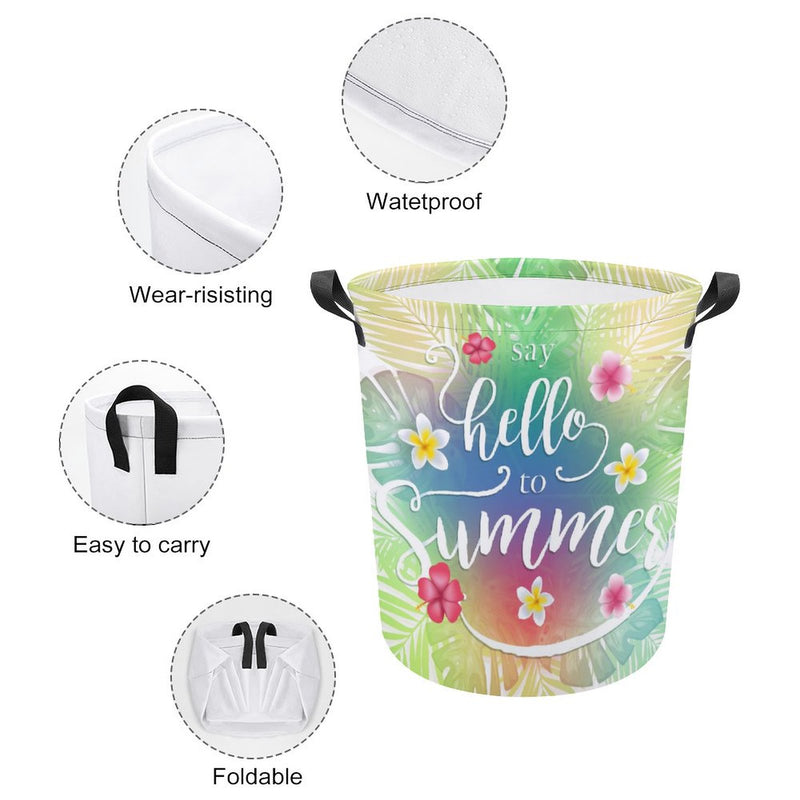 Waterproof Foldable Clothes Laundry Basket B014