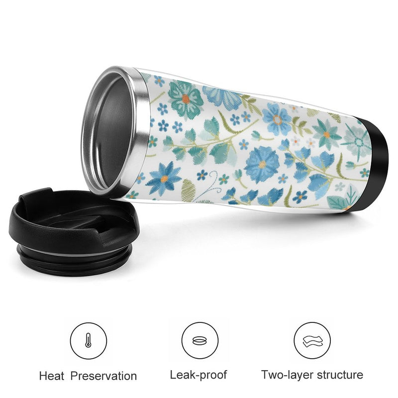 Stainless Steel Tumbler Sport Drink Bottle Travel Mug 380L T001