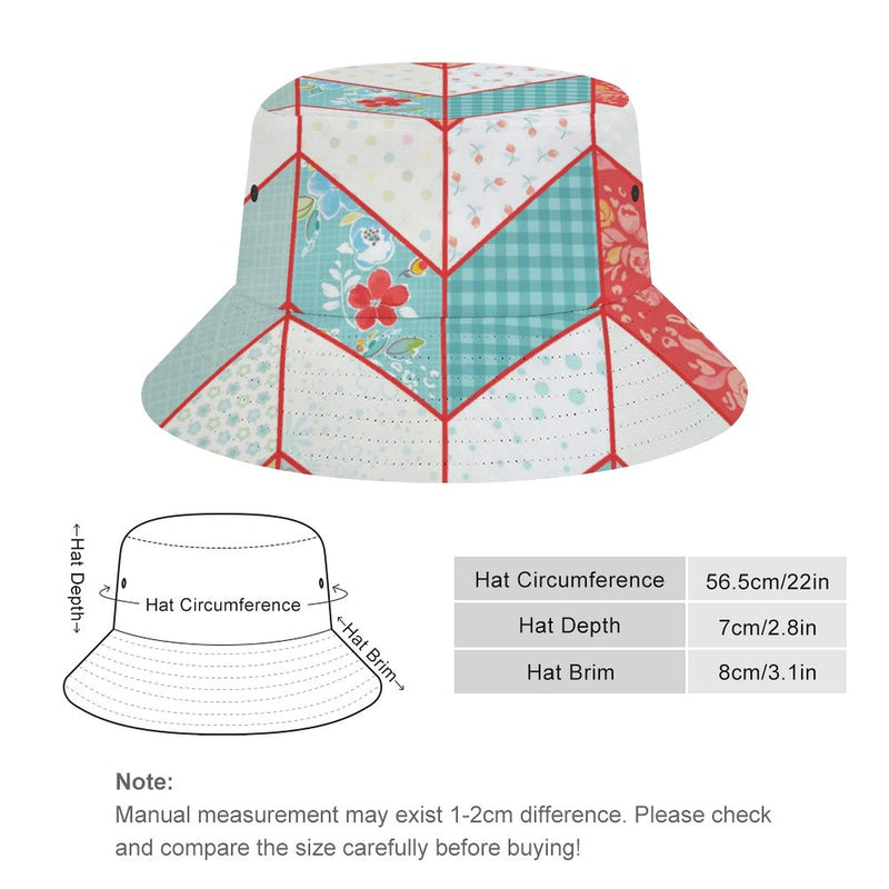 Bucket Hats Fisherman Sun Cap for Women Men H073