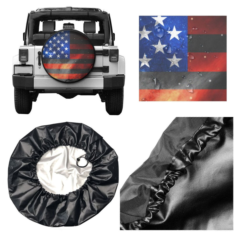 Spare Tire Cover For Rv Trailer Waterproof Wheel Cover Fit For Rv Suv Truck Travel Trailer N077