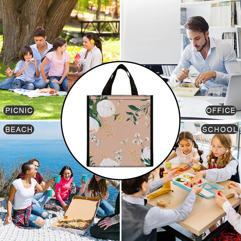 Lunch Bag for Men Women Portable Handbag for Work Picnic L089