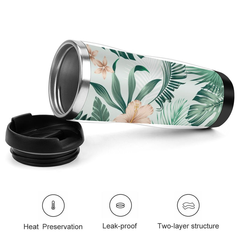 Stainless Steel Tumbler Sport Drink Bottle Travel Mug 380L T085