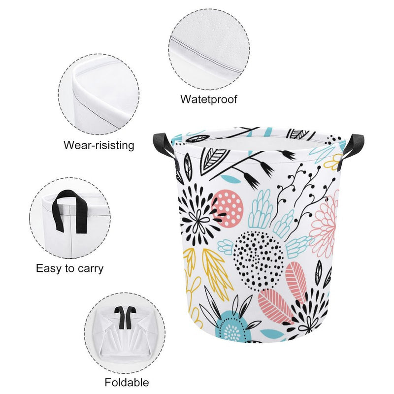 Waterproof Foldable Clothes Laundry Basket B069