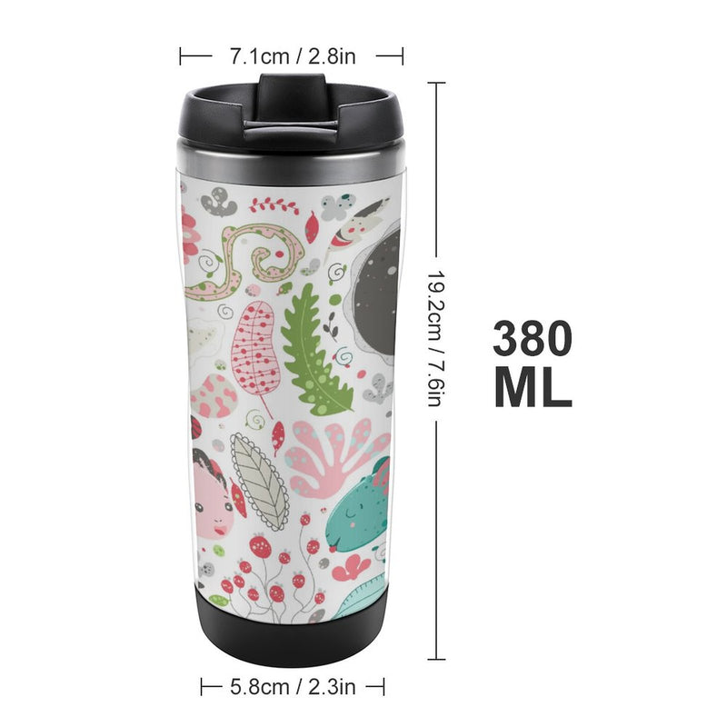 Stainless Steel Tumbler Sport Drink Bottle Travel Mug 380L T038