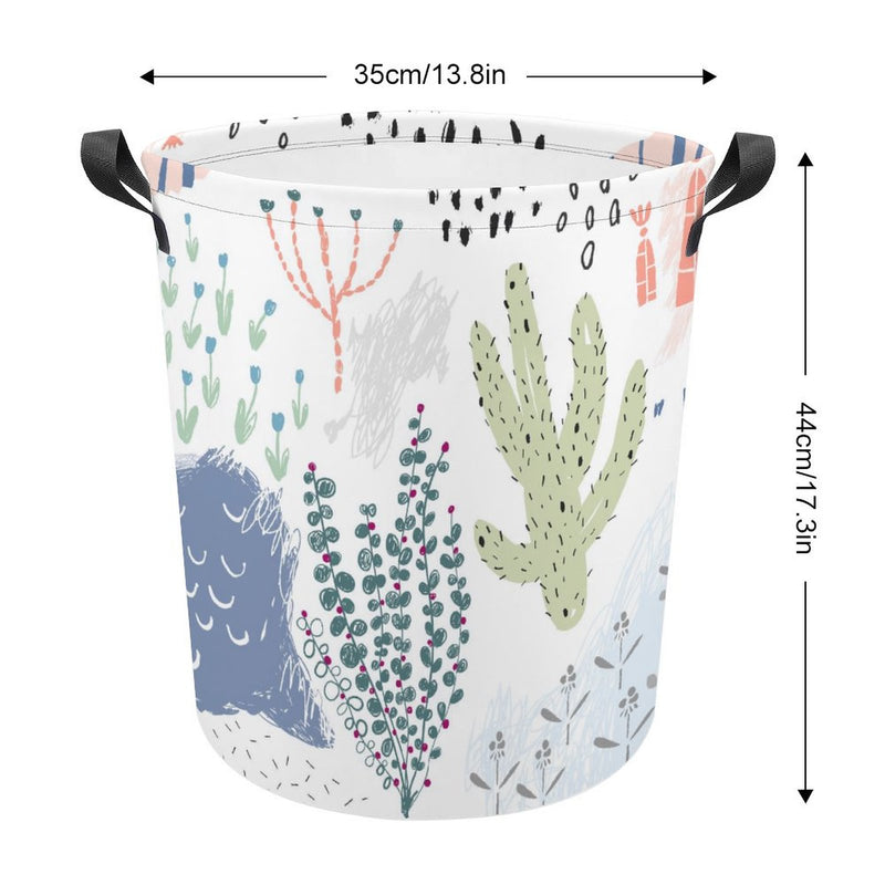 Waterproof Foldable Clothes Laundry Basket B037