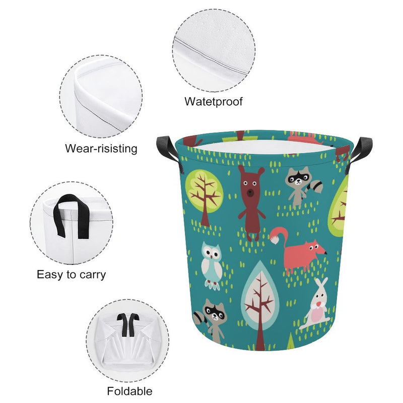 Waterproof Foldable Clothes Laundry Basket B061