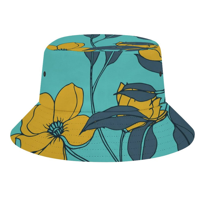 Bucket Hats Fisherman Sun Cap for Women Men H065