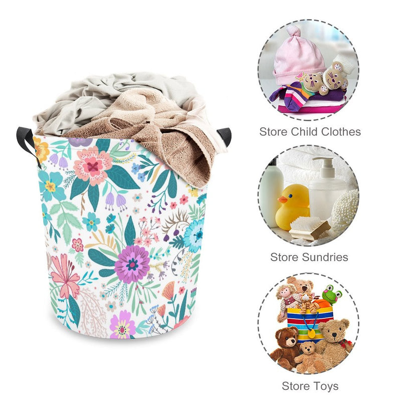 Waterproof Foldable Clothes Laundry Basket B011