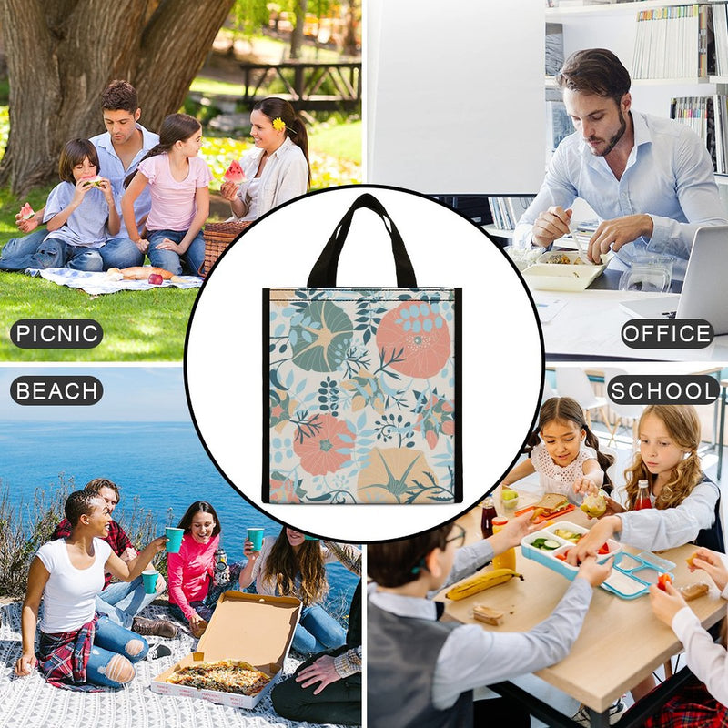 Lunch Bag for Men Women Portable Handbag for Work Picnic L058