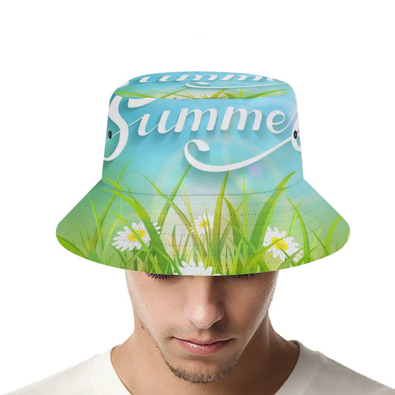 Bucket Hats Fisherman Sun Cap for Women Men H027