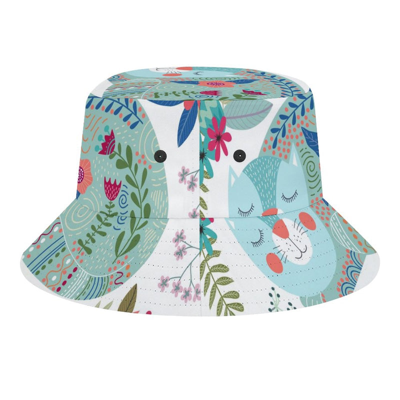 Bucket Hats Fisherman Sun Cap for Women Men H080