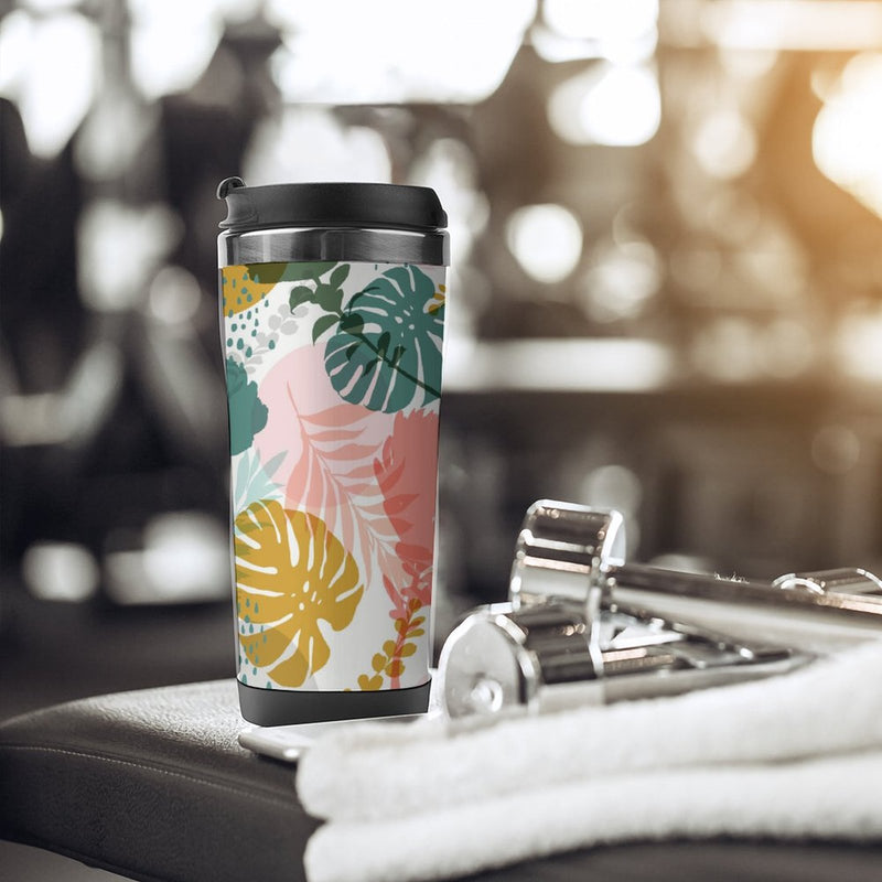 Stainless Steel Tumbler Sport Drink Bottle Travel Mug 380L T040