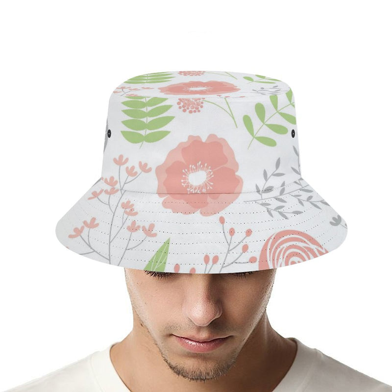 Bucket Hats Fisherman Sun Cap for Women Men H068