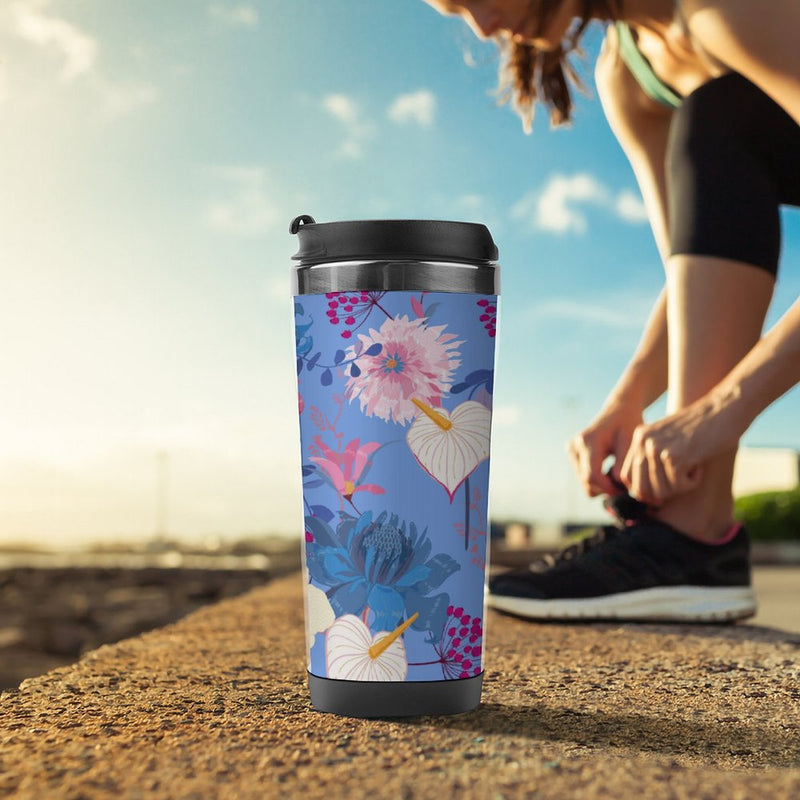 Stainless Steel Tumbler Sport Drink Bottle Travel Mug 380L T053