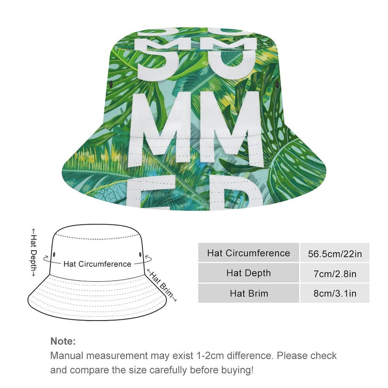 Bucket Hats Fisherman Sun Cap for Women Men H022