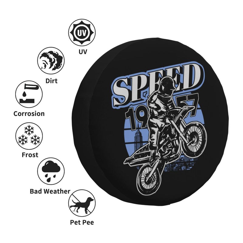 Spare Tire Cover For Rv Trailer Waterproof Wheel Cover Fit For Rv Suv Truck Travel Trailer N001