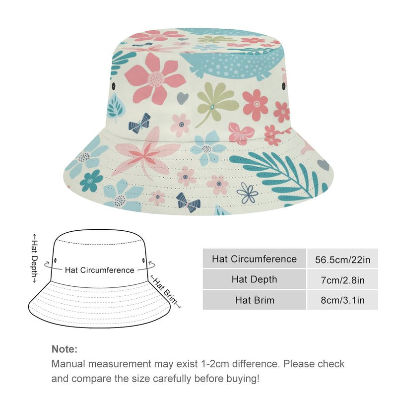 Bucket Hats Fisherman Sun Cap for Women Men H086