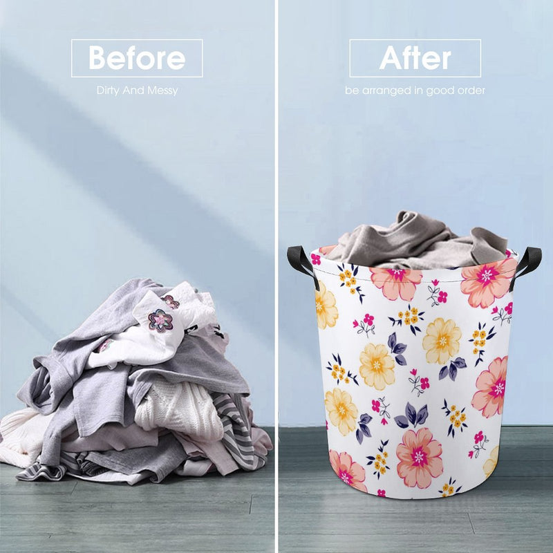 Waterproof Foldable Clothes Laundry Basket B039