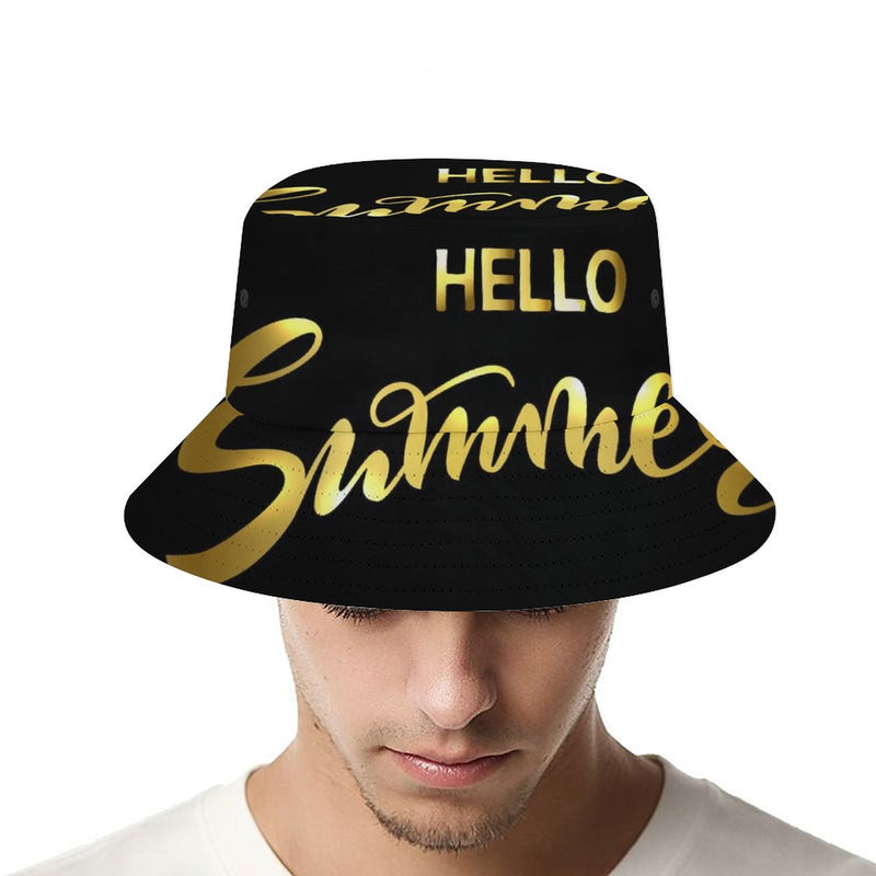 Bucket Hats Fisherman Sun Cap for Women Men H019