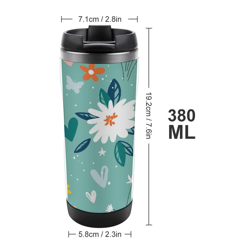 Stainless Steel Tumbler Sport Drink Bottle Travel Mug 380L T046