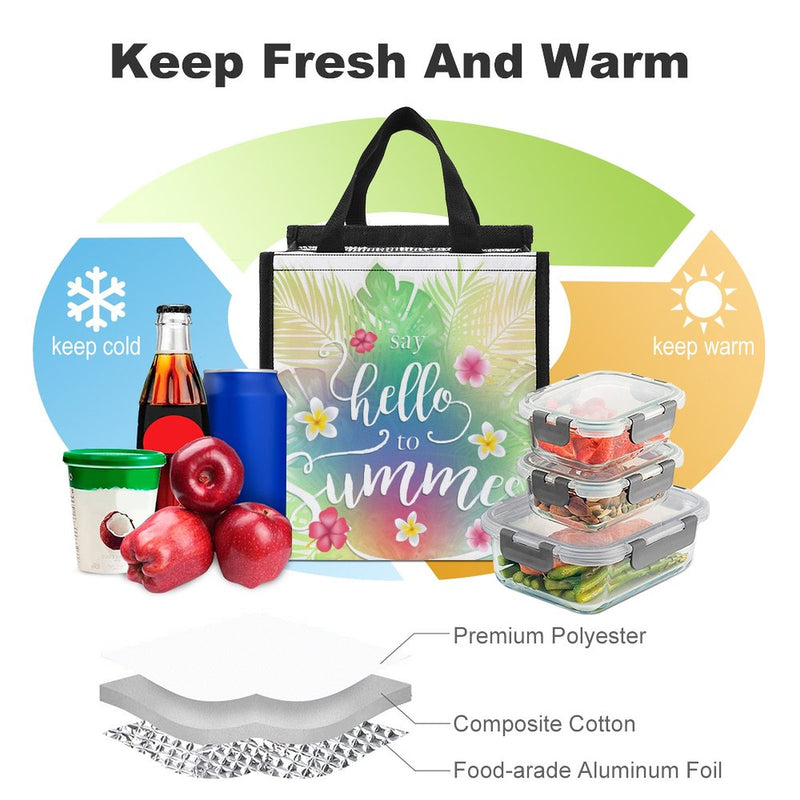 Lunch Bag for Men Women Portable Handbag for Work Picnic L014