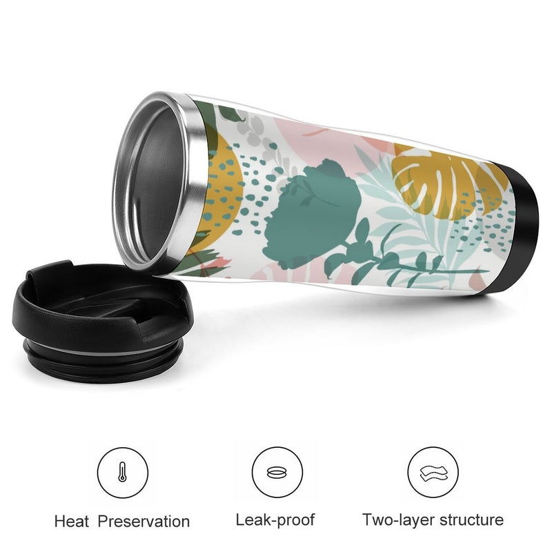 Stainless Steel Tumbler Sport Drink Bottle Travel Mug 380L T040