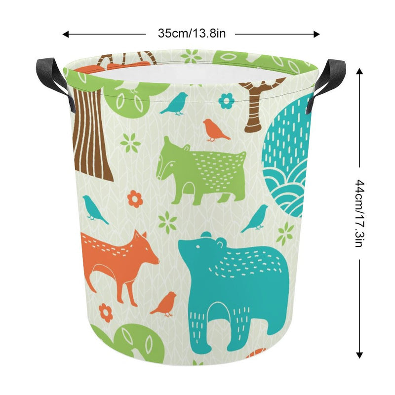 Waterproof Foldable Clothes Laundry Basket B043