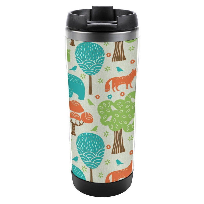 Stainless Steel Tumbler Sport Drink Bottle Travel Mug 380L T067