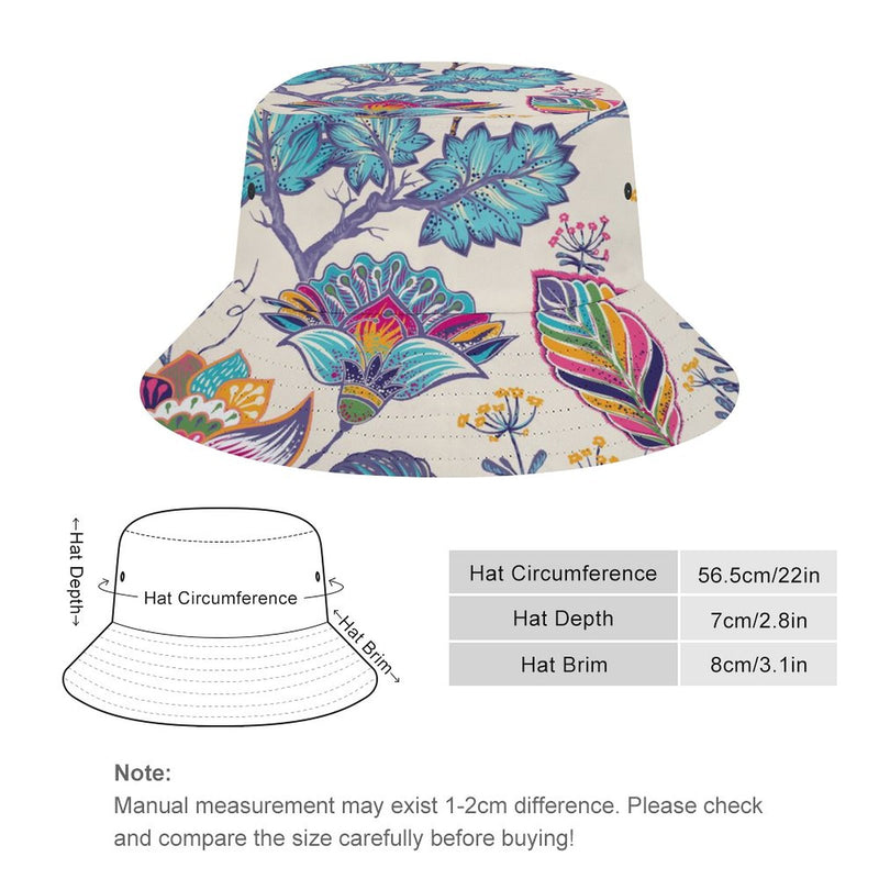 Bucket Hats Fisherman Sun Cap for Women Men H007