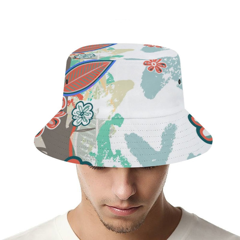 Bucket Hats Fisherman Sun Cap for Women Men H090