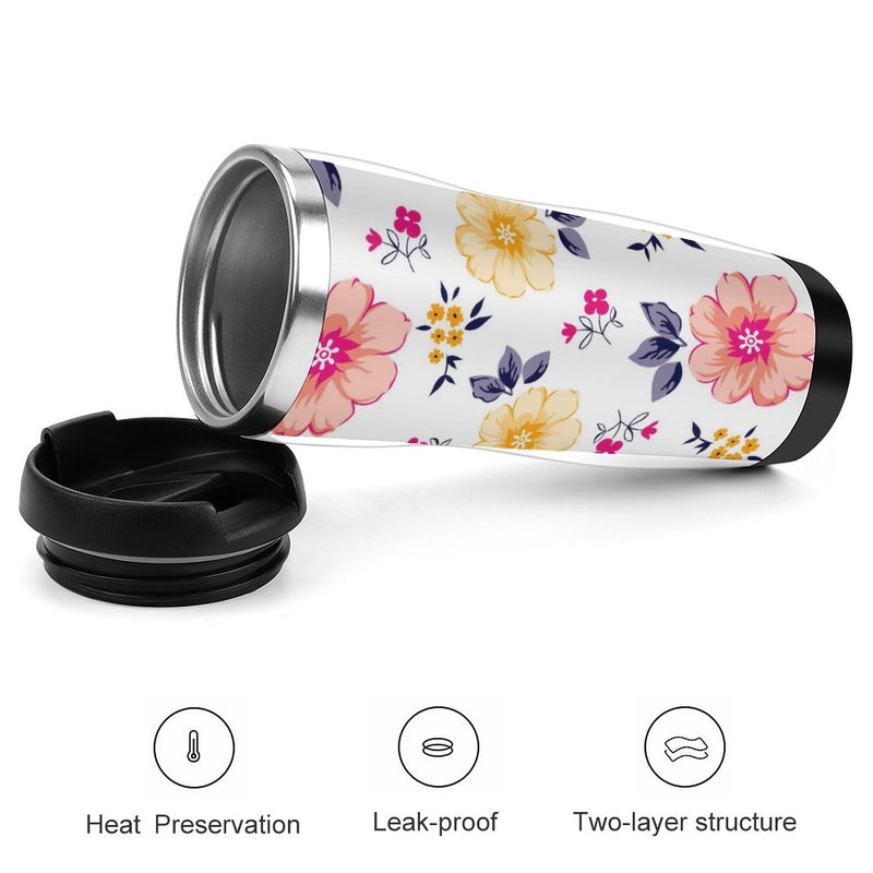 Stainless Steel Tumbler Sport Drink Bottle Travel Mug 380L T039