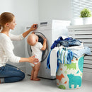 Waterproof Foldable Clothes Laundry Basket B043