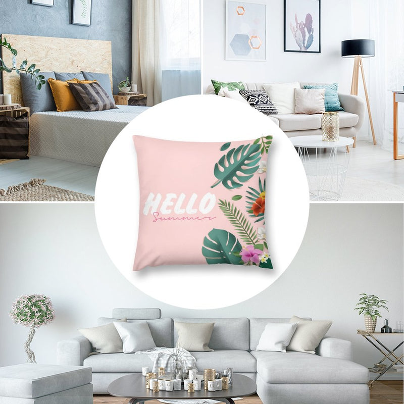 Pillow Case Sofa Throw Cushion Cover Home Decor Pillowcase 18x18 Inch P034