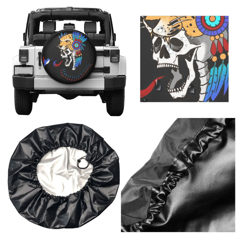 Spare Tire Cover For Rv Trailer Waterproof Wheel Cover Fit For Rv Suv Truck Travel Trailer N039